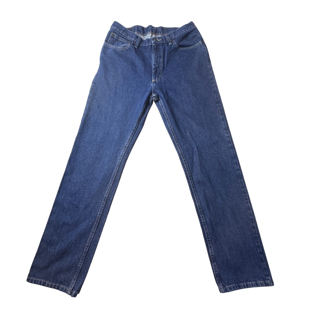 Magellan Jeans Men 32x32 Blue 1039MAGDK Straight Leg 100% Cotton Denim Outdoor